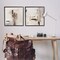 Stupell Industries Neutral Forms on Beige 2pc Framed Giclee Wall Art Set Design by Susan Jill